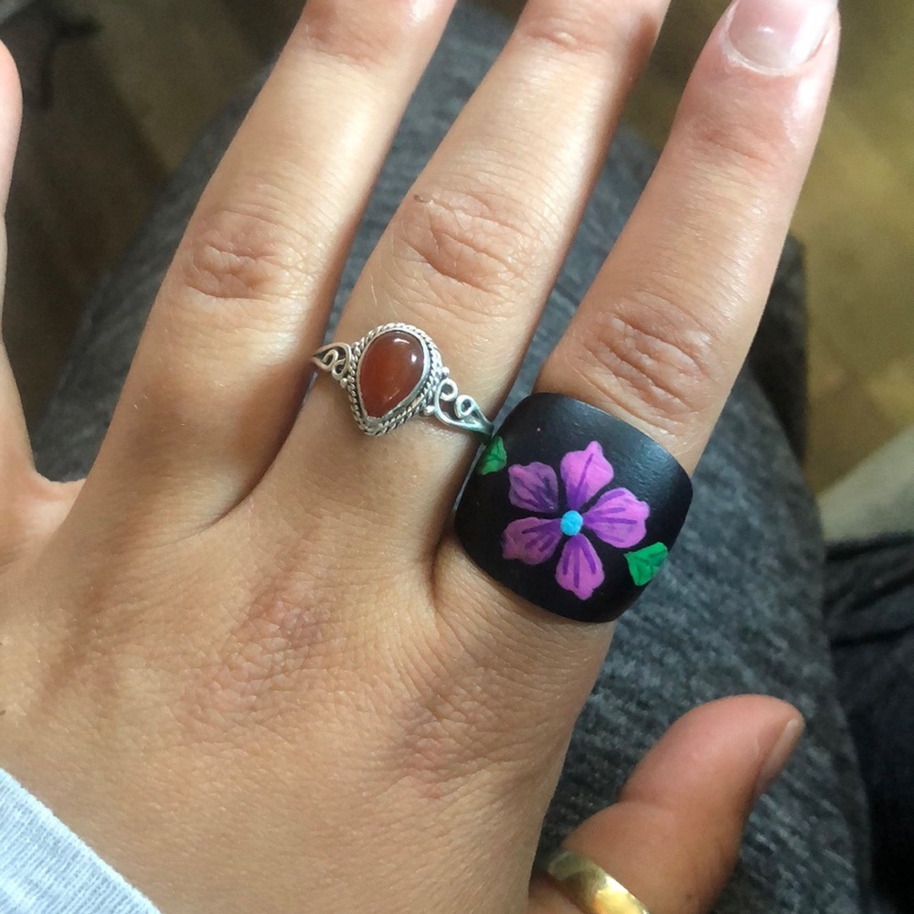 Hand made wooden ring